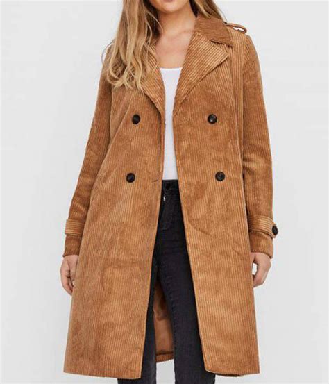 tundra corduroy trench coat